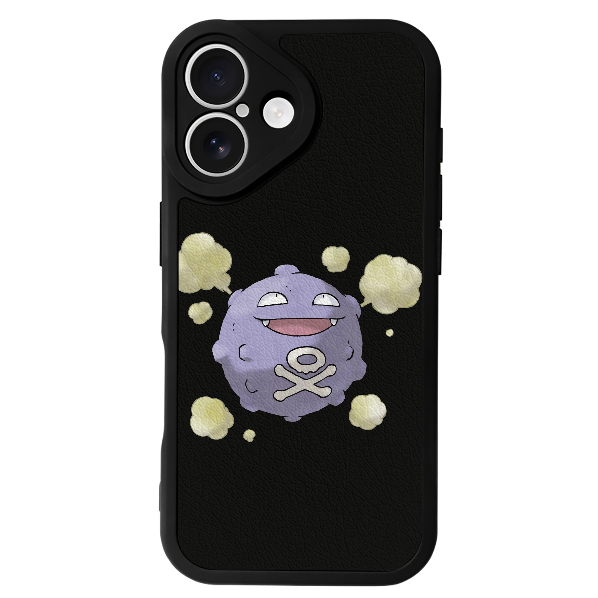 （画像用） ポケットモンスター Pokémon 【iPhone 16シリーズ対応】シリコンスマホケース（レザー調） 材質：シリコン